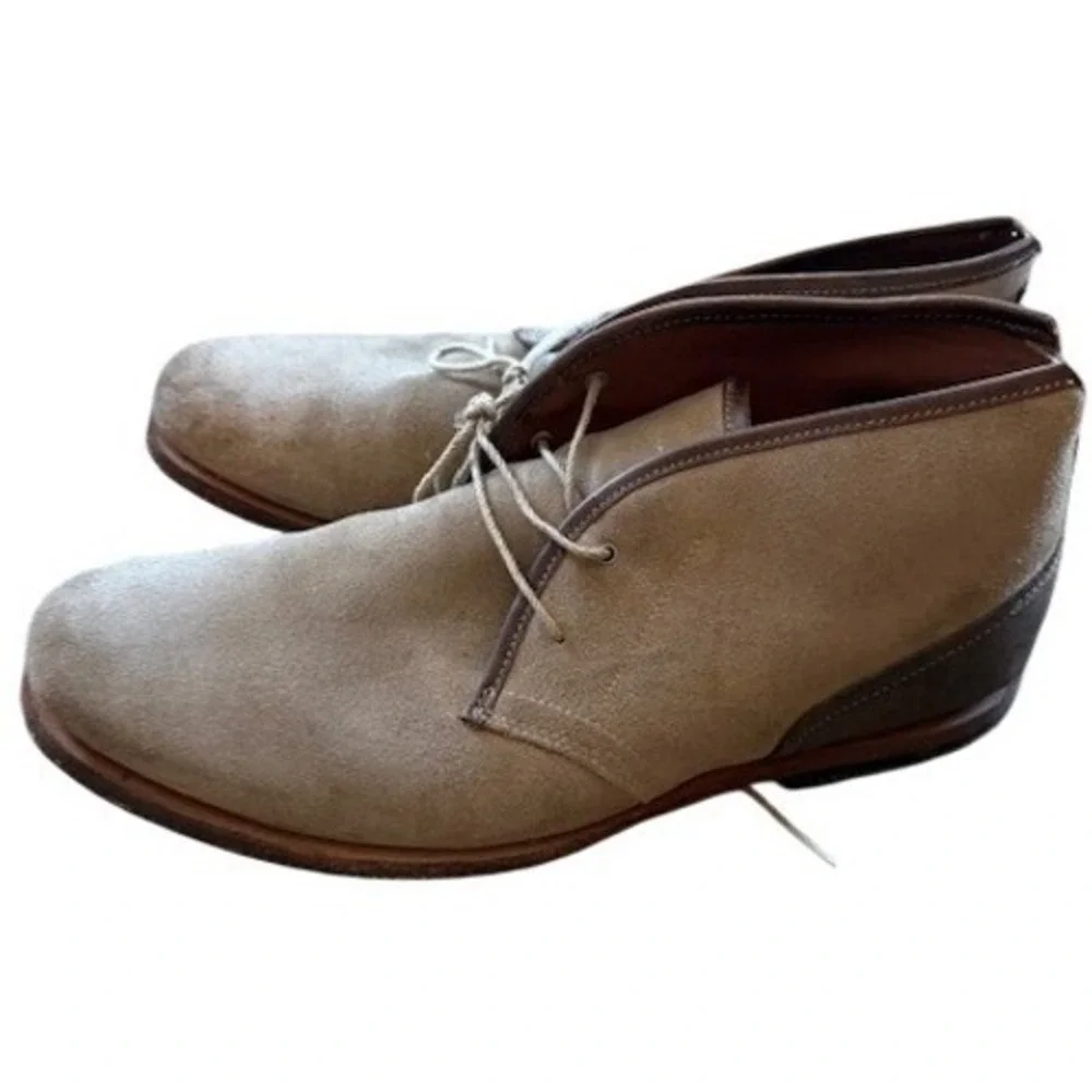 Timberland Boot Mens 8 Tan Suede Leather Chukka Desert Boots